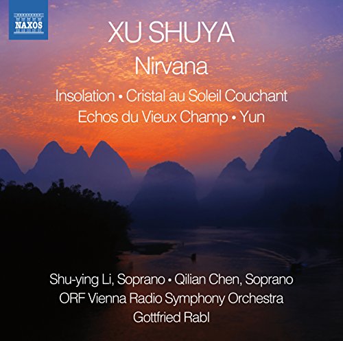 CD cover with a sunset landscape and text: “Xu Shuya: Nirvana.”