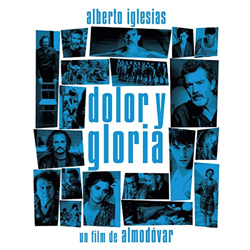 CD cover for "Dolor Y Gloria" featuring a collage of film stills.