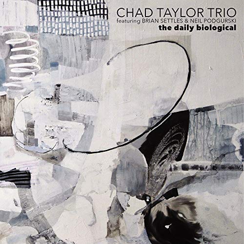 CD cover for "The Daily Biological" by Chad Taylor Trio featuring Brian Set.