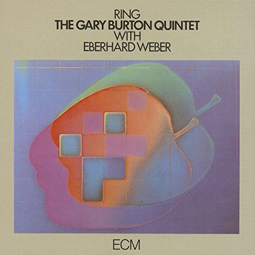 CD cover for Gary Burton Quintet’s “Ring” featuring an abstract apple.