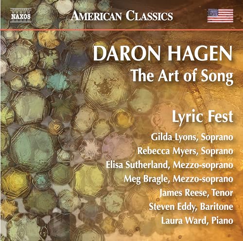 CD cover for “Lyric Fest - Daron Aric Hagen: The Art of Song.”