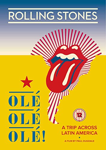 DVD cover for “Ol,” featuring the Rolling Stones’ tongue and logo.