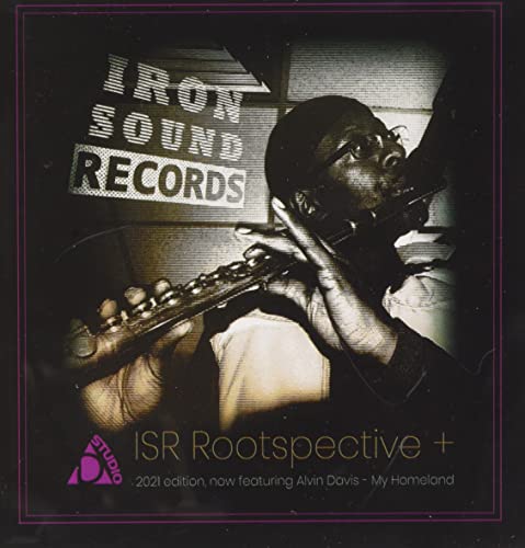 CD cover featuring a musician playing a saxophone, with text "ISR Rootspective".