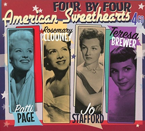 CD cover featuring portraits of Patti Page, Rosemary Clooney, Jo Stafford, and Teresa Brewer.
