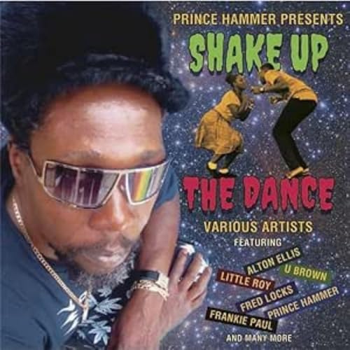 CD cover featuring Prince Hammer and dancers, with colorful text.