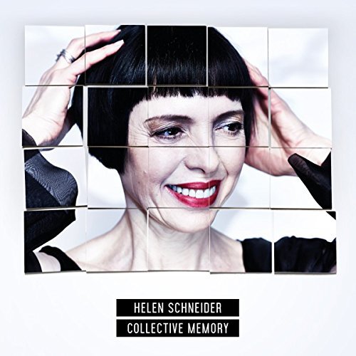 Album cover for Helen Schneider’s “Collective Memory” featuring a fragmented portrait.