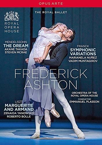 DVD cover for “Ashton: Ballets” featuring dancers in a lift.
