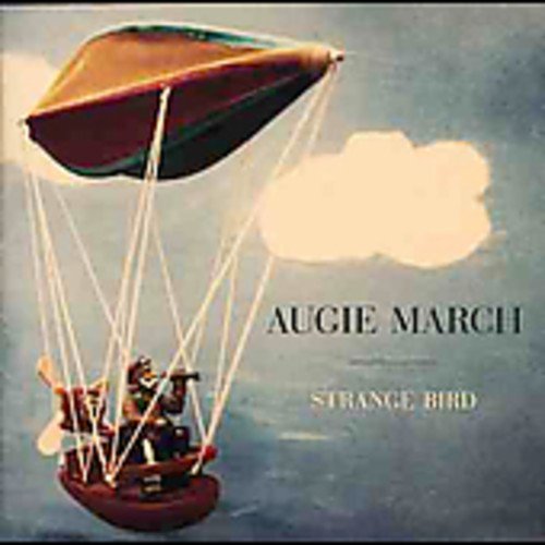 CD cover: hot air balloon with a gondola and text "Augie March".