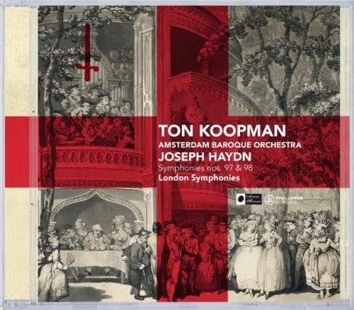 CD case featuring vintage-style illustrations of people and architecture.