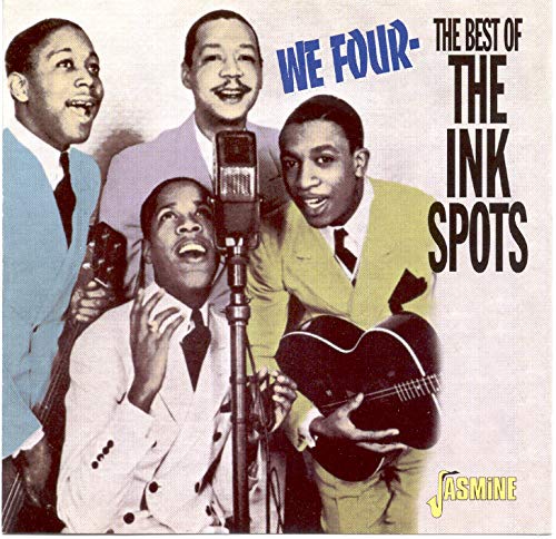 CD cover featuring four smiling African American musicians with instruments.