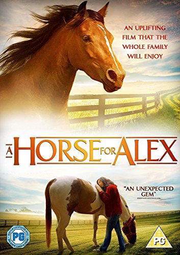 DVD cover for “A Horse For Alex” featuring a horse and a girl.