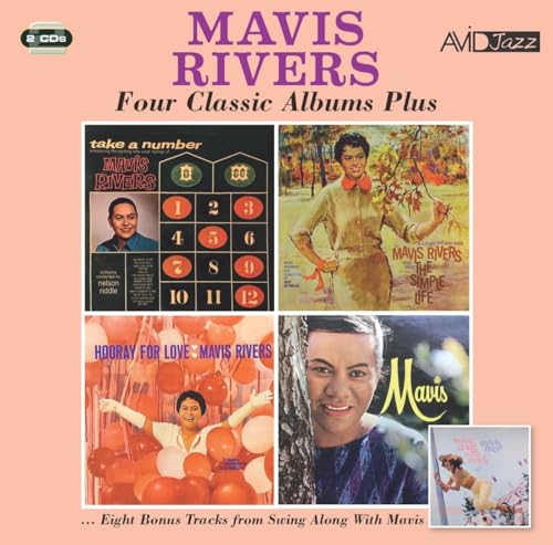 CD cover for Mavis Rivers’ four albums plus bonus tracks.