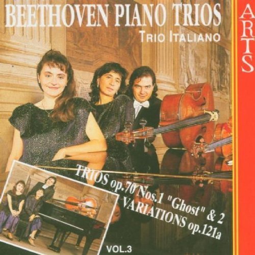 CD cover featuring Trio Italiano musicians with instruments and a piano.