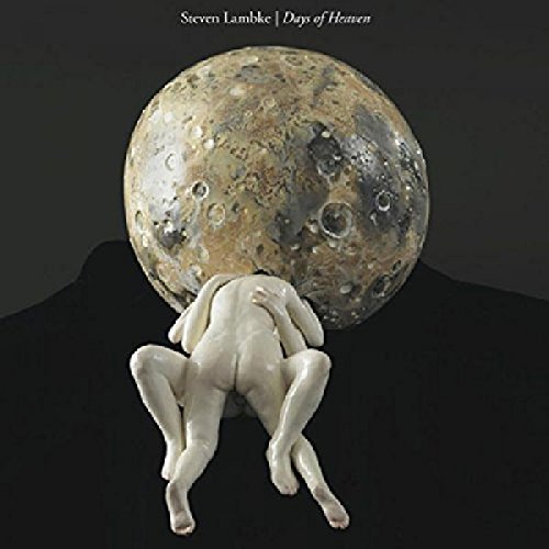 CD cover: a figure beneath a large, cratered celestial body.