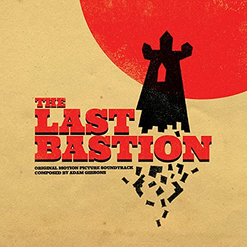 Vinyl album cover for "The Last Bastion" soundtrack, featuring a castle silhouette.