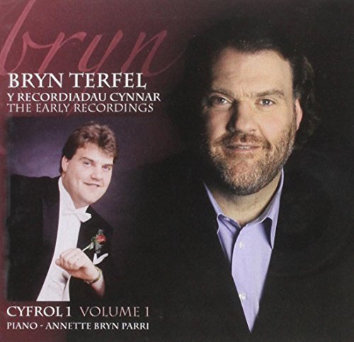 CD cover featuring portraits of opera singer Bryn Terfel and pianist.
