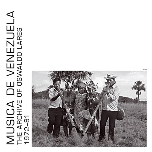 CD cover: black and white photo of Venezuelan musicians in a field.