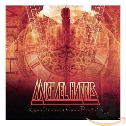 CD cover for “Michael Harris - Ego Decimation Profile” with clock imagery.