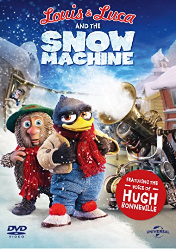 DVD cover featuring cartoon mole and penguin in a snowy scene.