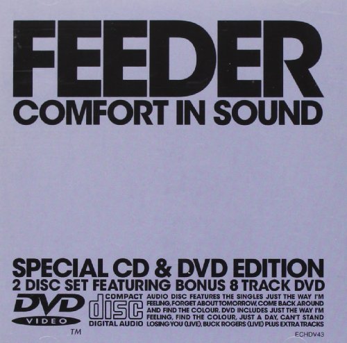 CD and DVD set for Feeder’s “Comfort in Sound” special edition.