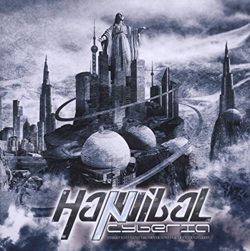 CD cover: futuristic cityscape with a central, outstretched figure.