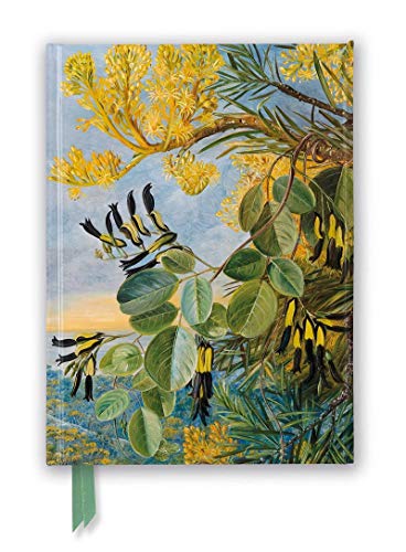 Kew: Marianne North: Flowers of the Flame-Tree and Yellow and Black Twiner, West Australia (Foiled Journal) (Flame Tree Notebooks)