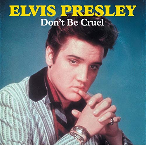Elvis Presley portrait on album cover, looking thoughtfully at the viewer.