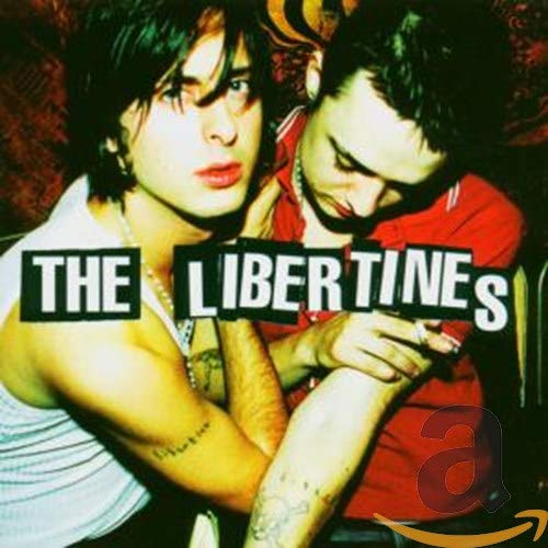 CD cover for The Libertines featuring two men in close proximity.
