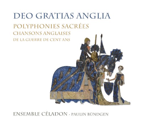 CD cover: Medieval knight on horseback with illuminated manuscript details.