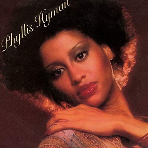 Phyllis Hyman album cover: portrait of a Black woman with afro hair.