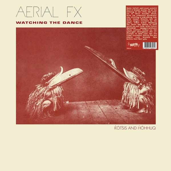 Vinyl record cover: sepia-toned image of a person with a bird mask.