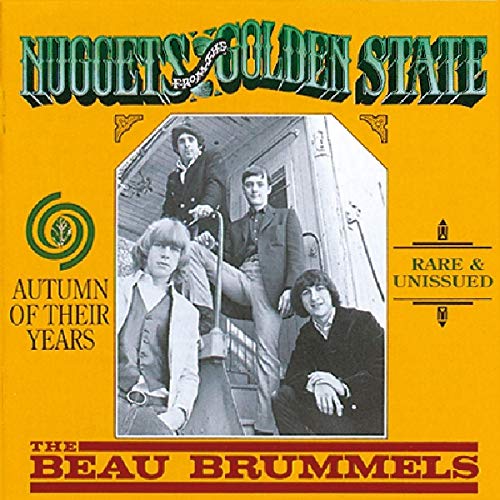 CD cover for The Beau Brummels’ “Autumn Of Their Years” featuring band photo.