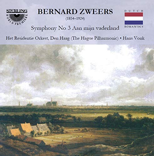 CD cover for Bernard Zweers’ Symphony No. 3 with landscape painting.