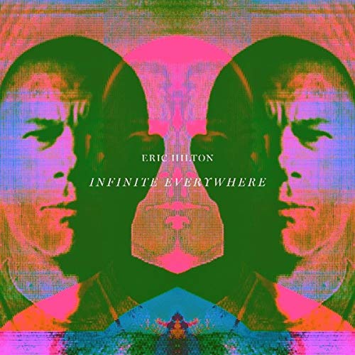 CD cover for Eric Hilton’s “Infinite Everywhere” featuring a mirrored portrait.