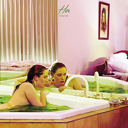 CD cover: two women in a bathtub, framed portrait in background.