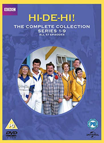 DVD cover for Hi-De-Hi! The Complete Collection featuring a cast photo in a circle.