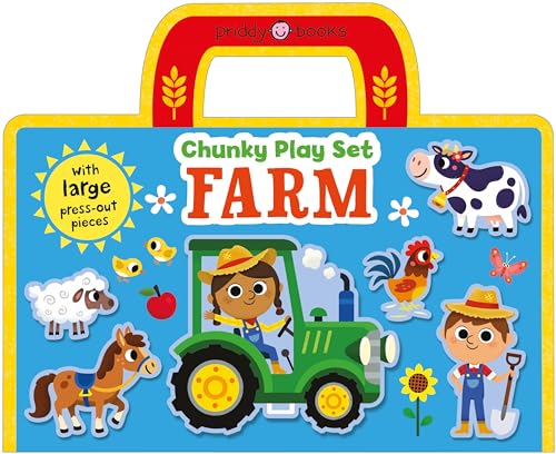 Chunky Play Set Farm : With large press-out pieces