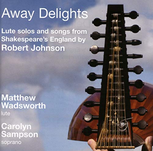 CD cover featuring a Renaissance lute against a cloudy blue background.