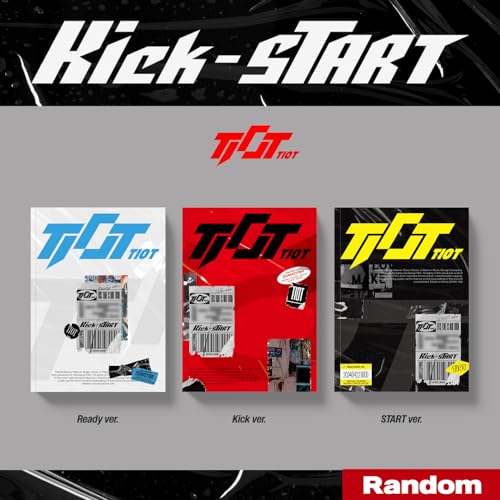 Tiot "Kick-Start" CD album packaging with three different cover versions.