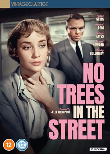 DVD cover for “No Trees In The Street” featuring two actors in portrait.