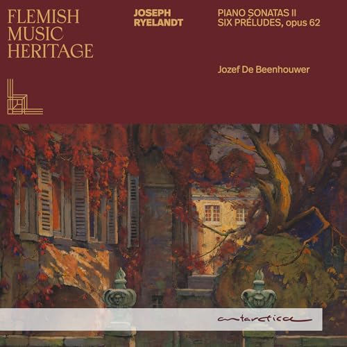 CD cover for Jozef De Beenhouwer’s Flemish music, featuring a building.