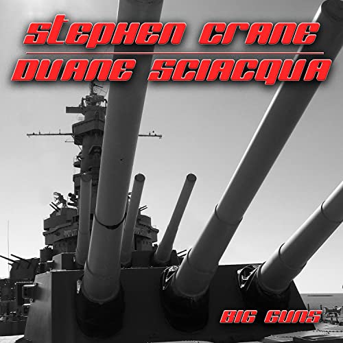 CD cover featuring battleship guns and red artist names.