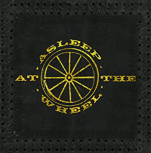 CD cover for Asleep At The Wheel, with a gold wheel design.