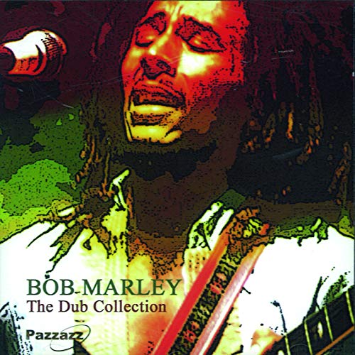 Bob Marley's "Dub Collection" CD cover with a stylized portrait and guitar.
