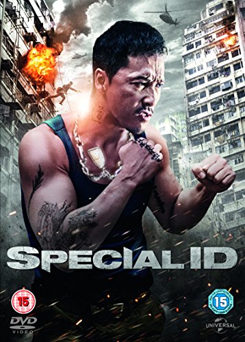 DVD cover for “Special I.d.” featuring a man in a fighting stance.