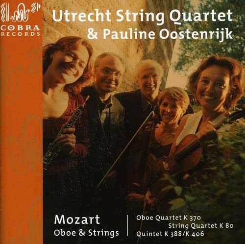 CD cover featuring musicians with oboe and string instruments.
