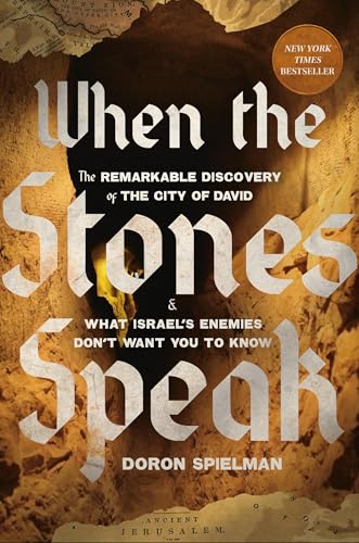 Book cover: “When the Stones Speak” with stone texture background.