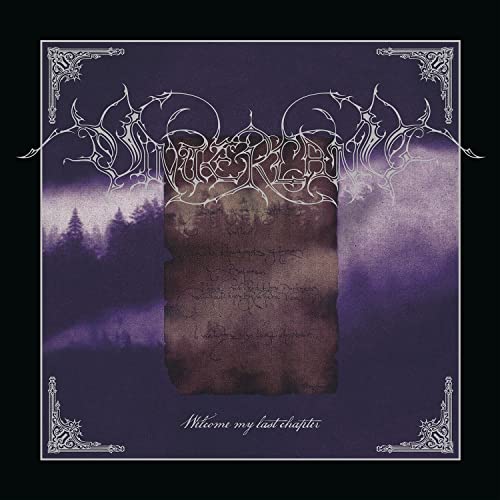 CD album cover for Vinterland, featuring a dark forest landscape.