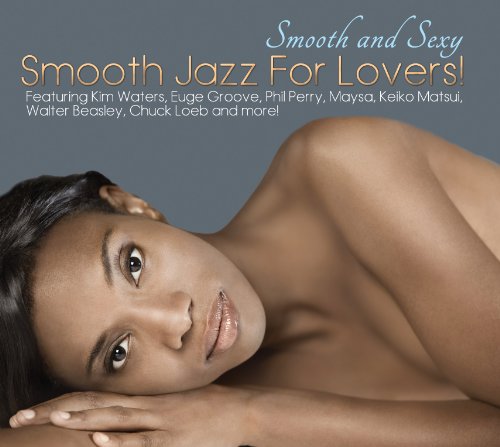 CD cover with a woman’s face and text reading “Smooth Jazz For Lovers.”