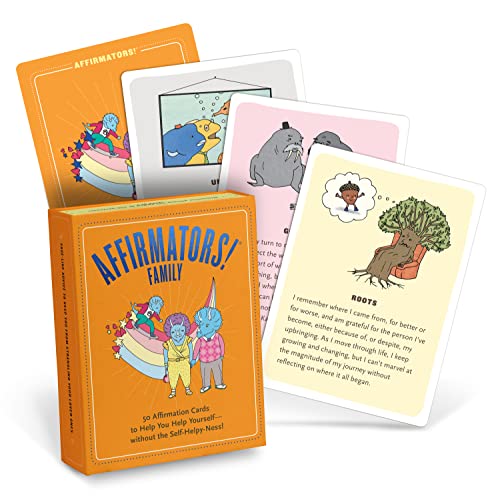 Affirmators! Family Deck: 50 Affirmation Cards on Kin of All Kinds - Without the Self-Helpy-Ness!